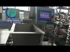 Extrudeuse Papa P308 pour barres protéinées rondes avec garniture chocolat/dattes - Ligne de production automatique