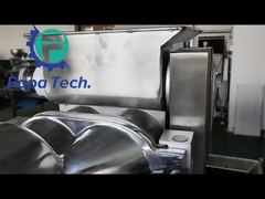 Ligne de production de barres à deux couches avec enrobage à la noix de coco et enrobage au chocolat