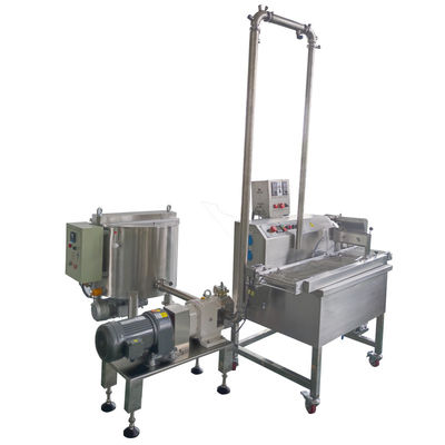 Bon prix Machine à enrober le chocolat avec réservoir de stockage de chocolat - Qualité et efficacité supérieures en ligne