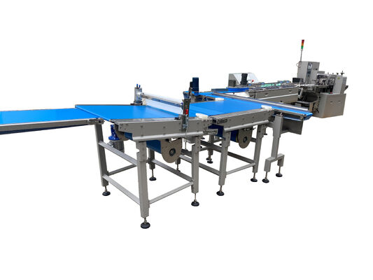 Bon prix Ligne d'équipement de la machine d'emballage à flux complet automatique pour le tri des aliments en ligne