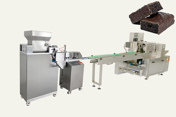 Bon prix P307 Ligne de production de barres de chocolat Machine d'emballage Équipement de traitement complet en ligne