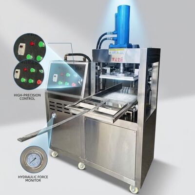 Bon prix Machine de presse hydraulique semi-automatique pour la fabrication de comprimés de lait de chamelle, 35 tonnes en ligne