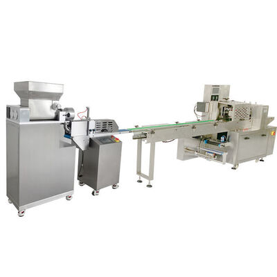 Bon prix P307 Ligne de production de barres salées 40-60 pièces par minute Extrudeuse de barres de protéines salées En ligne